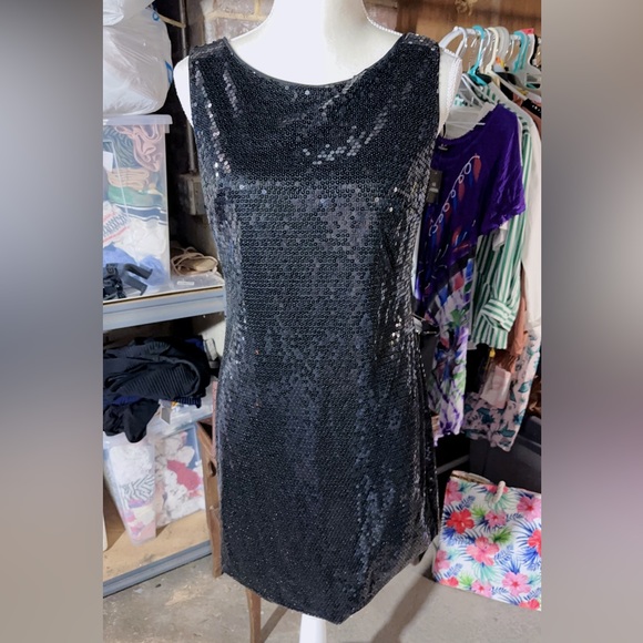 Cynthia rowley size 6 Sterling evening dress sequined - Picture 1 of 5